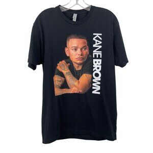 Kane Brown Black Short Sleeve Concert Tour T-Shirt Mens Size Medium Next Level
